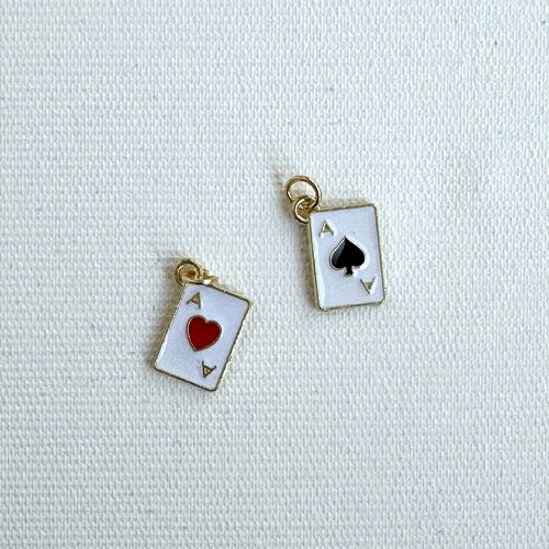 Pingente | Cartas de Baralho Esmaltadas