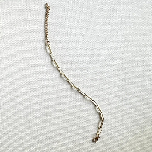 Pulseira | Corrente de Elos, Banho Dourado