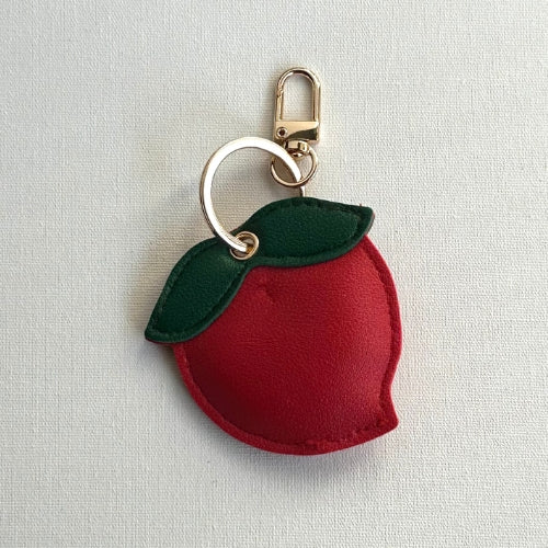 Chaveiro Charm para Bolsa | Pêssego