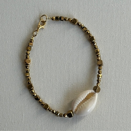 Pulseira | Hematita & Búzio