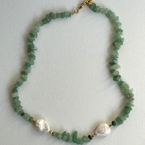 Colar | Cascalho de Pedra & Pérola