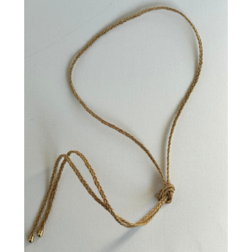 Colar | Trama Dourada, estilo gravata