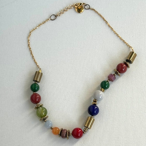 Colar | Contas & Hematitas